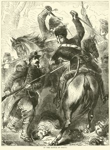In the Battle of Dreux, November 1870 by English School