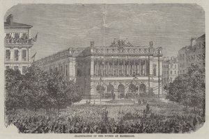 Inauguration of the Bourse at Marseilles