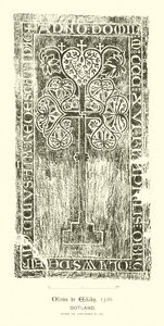 Incised Slab (engraving) by English School
