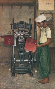 Indian machine operator by English School