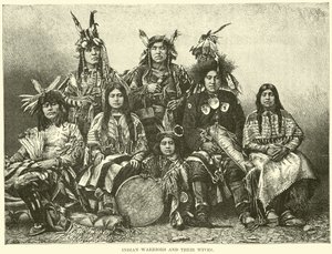 Indian warriors and their wives