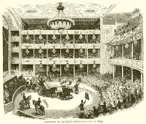 Interior of Astley