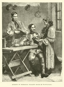 Interior of Romanian Peasant