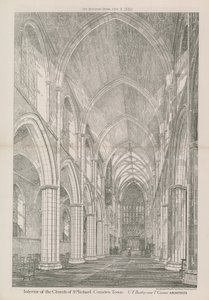 Interior of the Church of St Michael by English School
