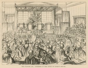 Interior of the Court of Queen