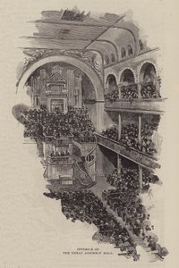 Interior of the Great Assembly Hall by English School