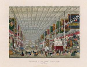 Interior of the Great Exhibition, British Department by English School
