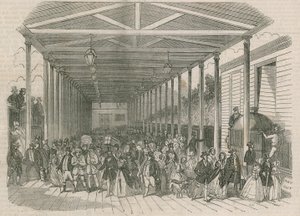 Interior of the Great Western Railway Terminus by English School