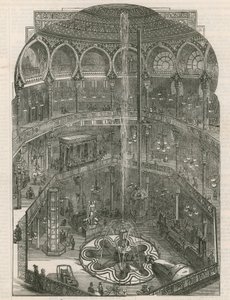 Interior of the Panopticon, Leicester Square, London by English School