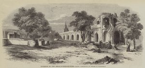 Interior of the Serai, Subzee-Mundee by English School