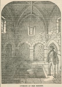 Interior of the Old Conduit at Kensington by English School
