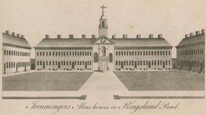 Ironmongers Almshouses in Kingsland Road by English School