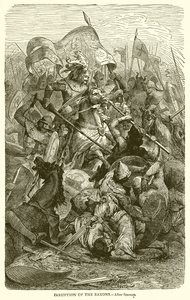 Irruption of the Saxons by English School