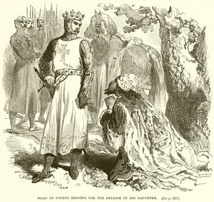 Isaac of Cyprus Begging for the Release of His Daughter