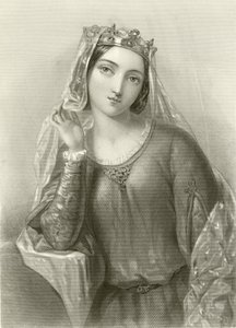Isabella of Angouleme, Queen of King John by English School
