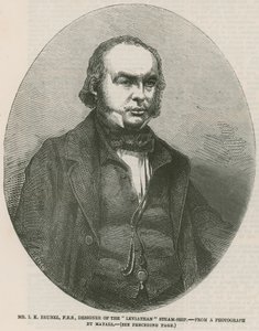 Isambard Kingdom Brunel, Designer of the Leviathan Steam Ship by English School