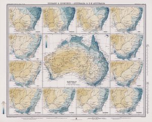 Isobars and Isohyets, Australia and South East Australia