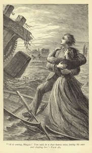 It is coming, Maggie! Tom said, in a deep hoarse voice, loosing the oars and clasping her by English School