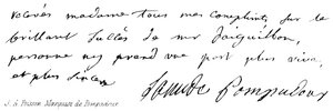 J A Poisson, Marquise de Pompadour