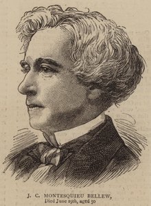 J C Montesquieu Bellew by English School
