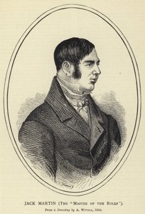 Jack Martin, the Master of the Rolls by English School