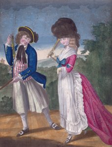 Jack Oakham Throwing Out a Signal for an Engagement, 1781