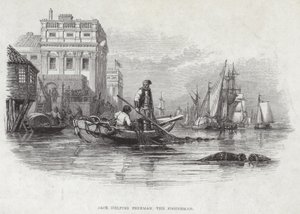 Jack Helping Freeman the Fisherman by English School