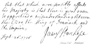 James (Earl Stanhope) by English School