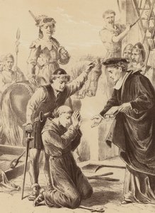 James Thompson, "He there prayed for a long time" by English School