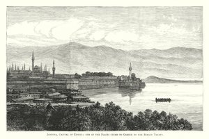 Jannina, Capital of Epirus, one of the Places ceded to Greece by the Berlin Treaty by English School