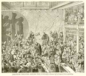 Japanese Theater--Before the Curtain