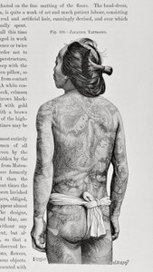 Japanese Tattooed Man by English School