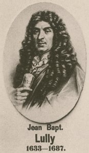 Jean Baptiste Lully (engraving) by English School