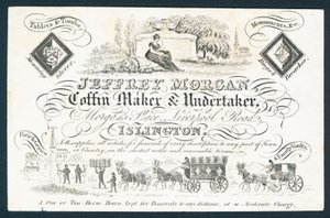 Jeffrey Morgan, coffin maker and undertaker