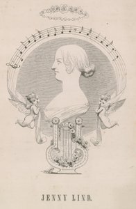 Jenny Lind, the Swedish Nightingale by English School