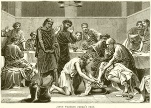 Jesus Washing Peter