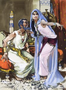Jezebel Talking to Ahab