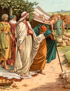Job in his Prosperity by English School