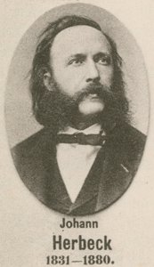 Johann Herbeck (engraving) by English School