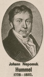 Johann Nepomuk Hummel by English School
