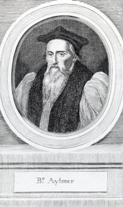John Aylmer, Lord Bishop of London (1521-94) by English School