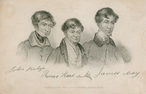 John Bishop, Thomas Head (alias Williams), James May by English School