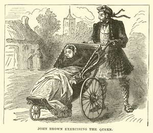 John Brown Exercising the Queen