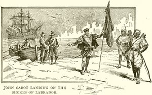 John Cabot Landing on the Shores of Labrador