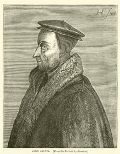 John Calvin by English School