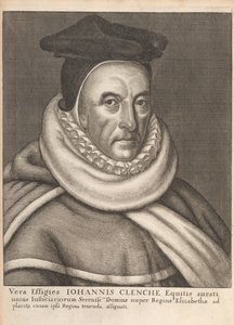 John Clenche, from Historical Memorials of the English Laws by William Dugdale, London 1666 by English School