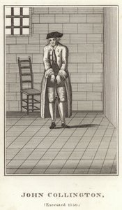 John Collington, Executed 1750 by English School