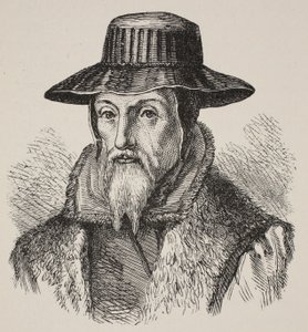 John Foxe, illustration from The Church of England: A History for the People by H.D.M. Spence-Jones