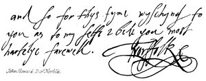 John Howard, Duke of Norfolk by English School