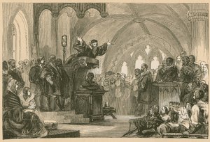 John Knox preaching at St. Andrews by English School